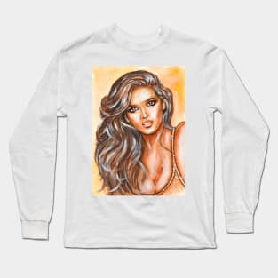 Gia Marie Carangi Long Sleeve T-Shirt